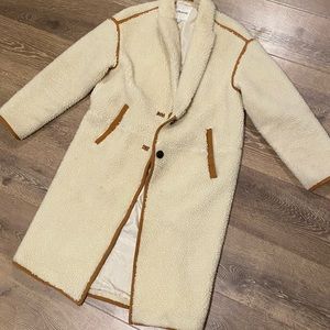 Madewell Sherpa Coat